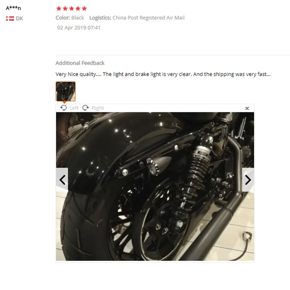 Maction мигающий светодиодный тормозной сигнал поворота мигалка светильник 12 В для Harley Chopper Cruiser Bobber Кафе Racer черный индикаторный светильник