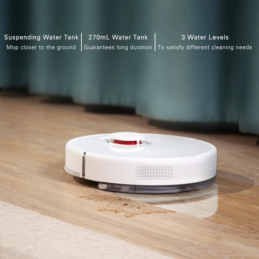 Робот пылесос TROUVER LDS Finder RLS3 для дома подметание стирка швабра 2000 Па циклон