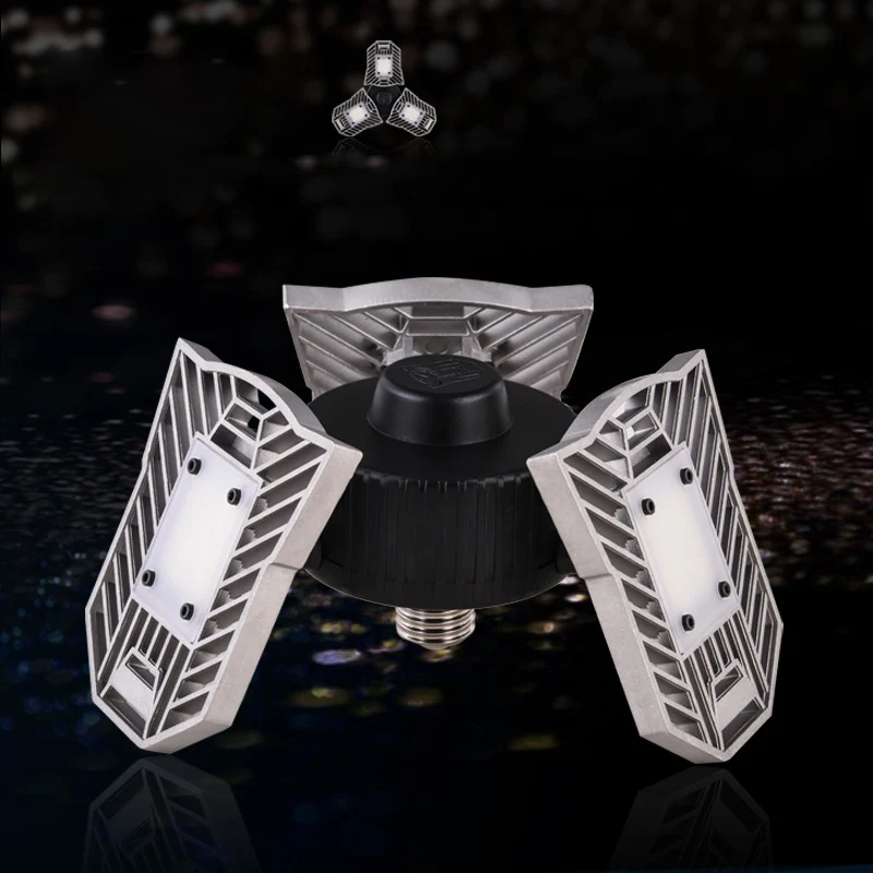 

LED Garage Lights 60w Indoor Deformable Workshop Lamp Ceiling Led Light For Garage Basement Workshop Warehouse