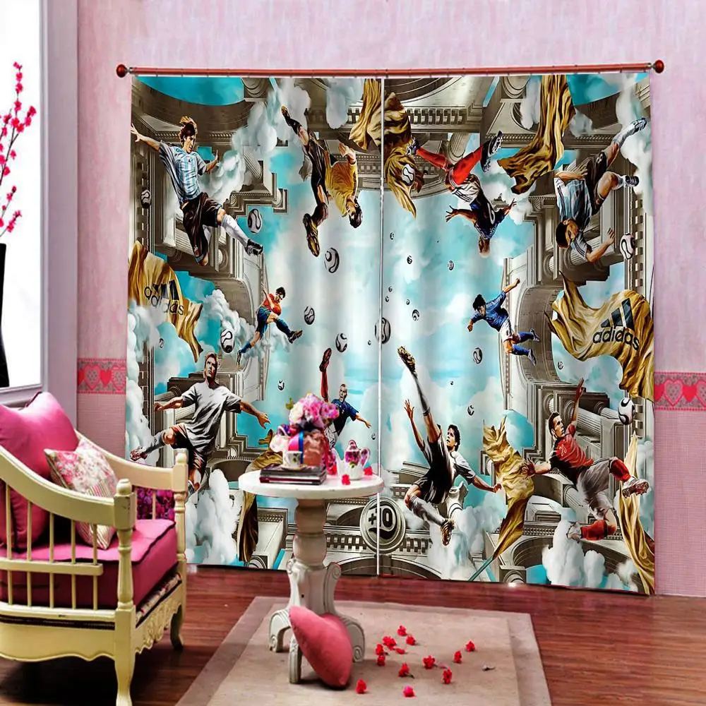 Пользовательские европейские архитектурные персонажи соревнований по футболу