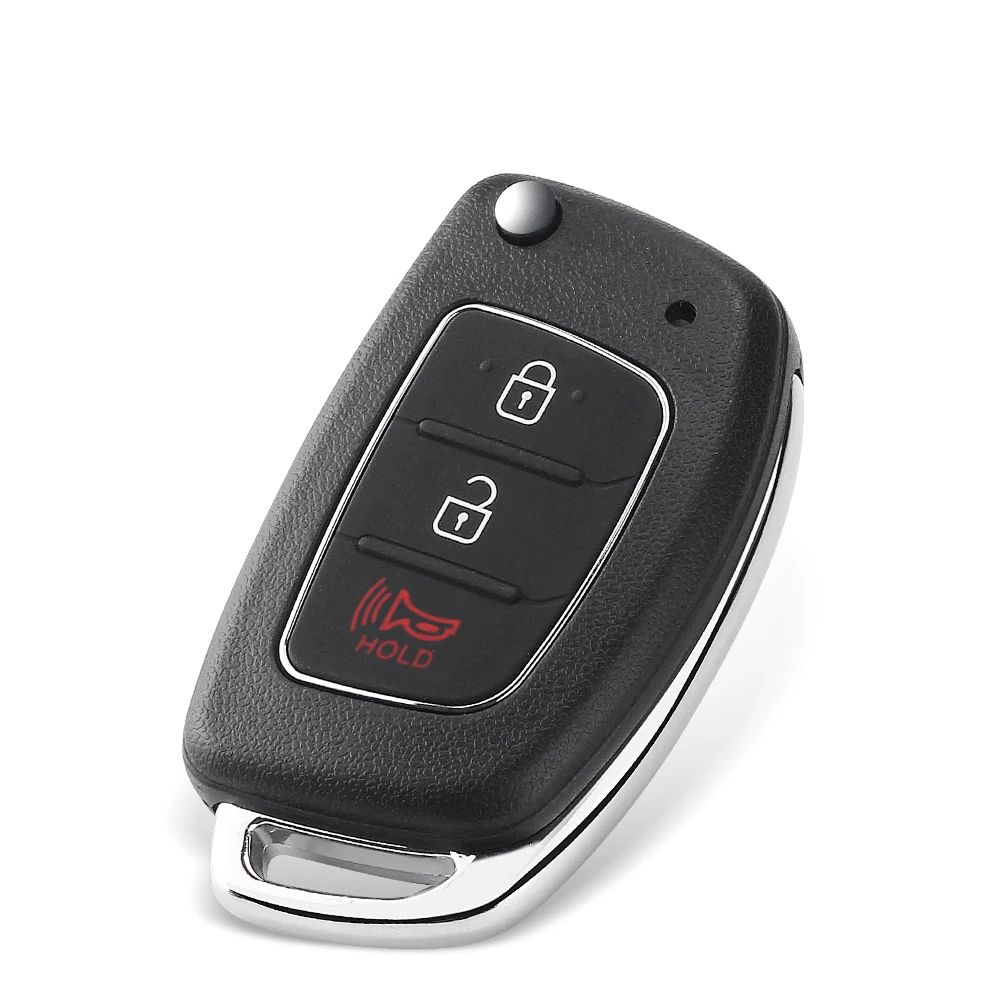 Чехол KEYYOU для автомобильного ключа с тремя кнопками Hyundai HB20 IX35 I45 SANTA FE Accent I40 I20