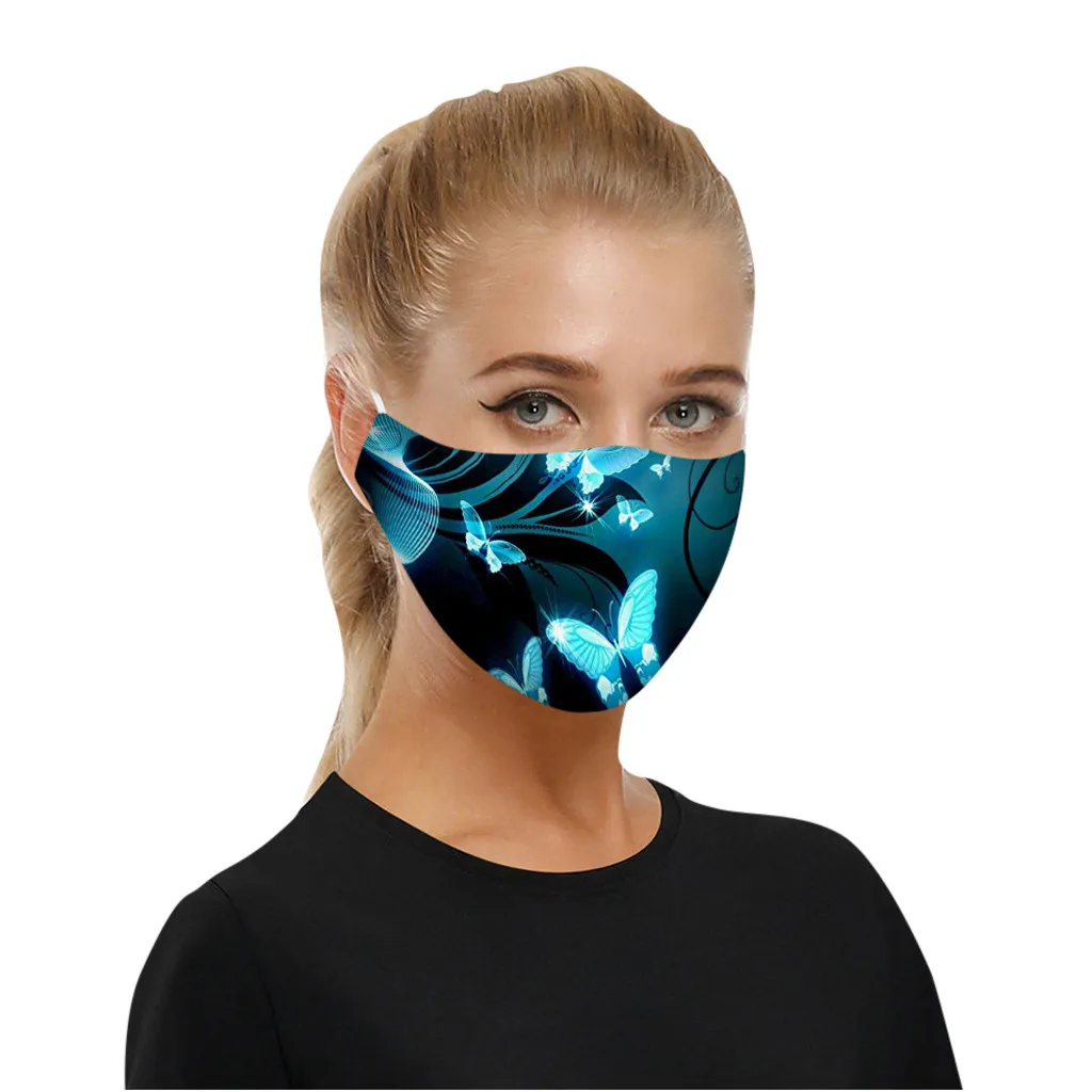 Новый многоразовый мешок 3D узор уход за кожей лица маска Для мужчин женщин
