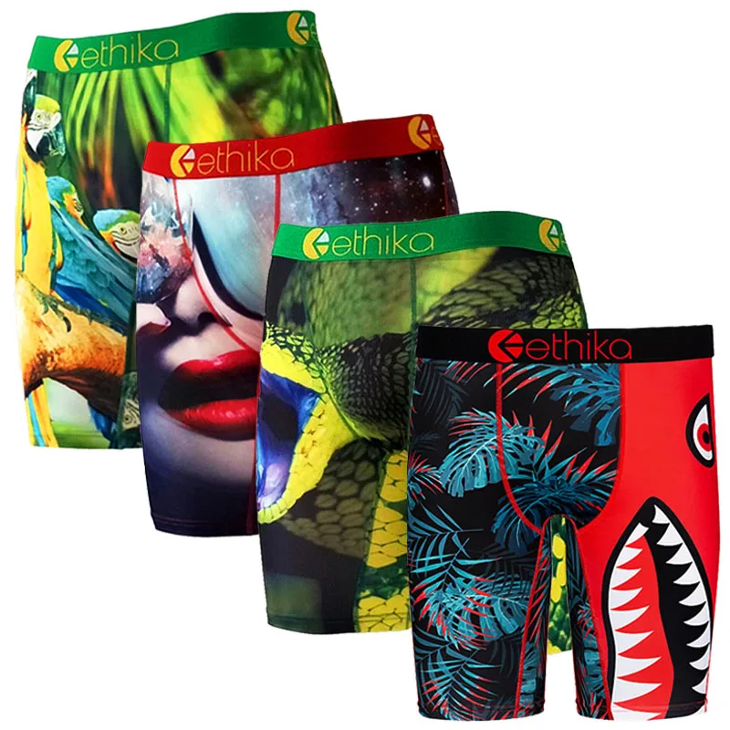 Комплект мужского нижнего белья Ethika сексуальные трусы для геев спортивные