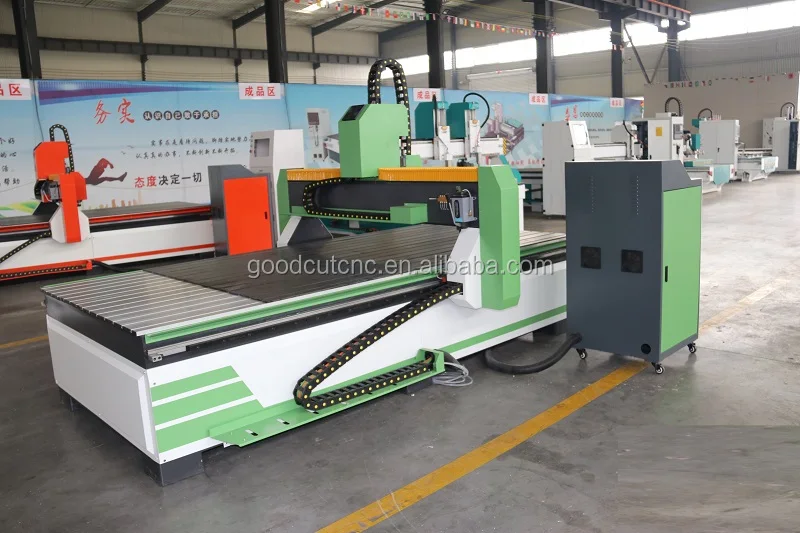 

GC1325 aluminum t slot table cnc router for woodworking furniture door