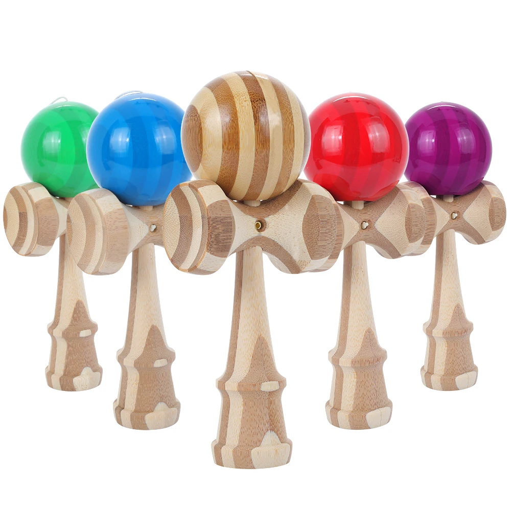 18 см деревянная игрушка кендама Профессиональный Kendama умелые жонглирование