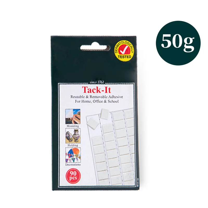 50/75g Reusable Removable Adhesive Tacky Putty White Green Tack Poster Multipurpose Wall Safe Sticky TB Sale | Обустройство дома