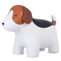 LARGE BEAGLE DOG STOOL Microfiber Leather Surface A Special Furniture For Your Home Decoration Beagle Stool