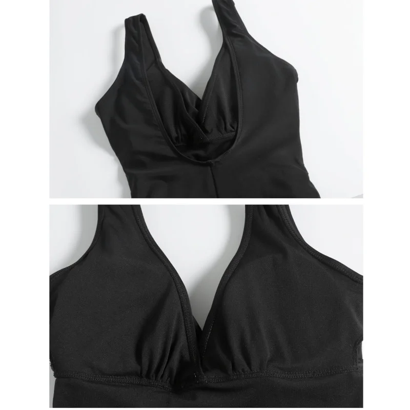 

Women Push Up V-neck A piece of Bodysuit Pauw Blue Badsuit Monokini Backless Girls A piece of suit