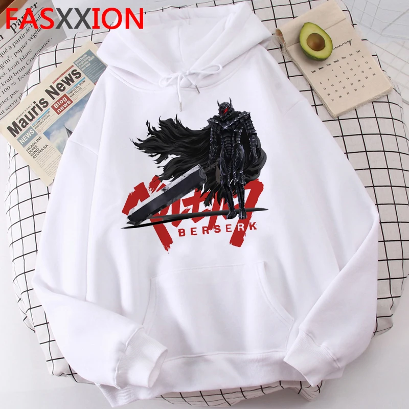 

Cool Japanese Anime Berserk Harajuku Funny Cartoon Unisex Hoodies Men Unisex Manga Streetwear Sweatshirt Warm Graphic Hoody Male