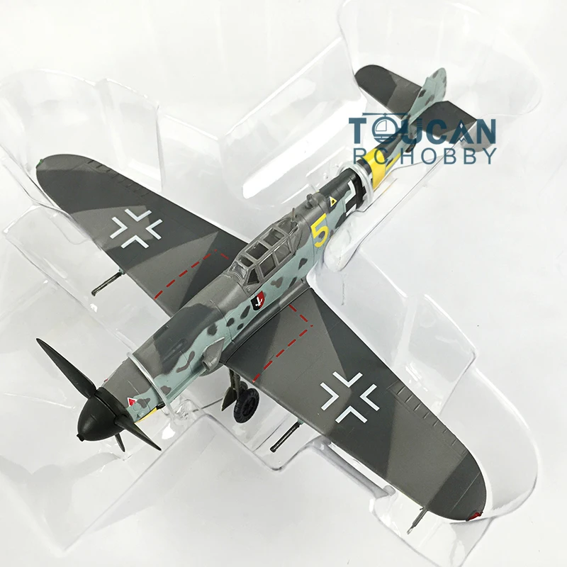 

Easy Model 37251 1/72 BF-109G-2 VI./JG52 1942 России пропеллер Истребитель модель TH07573-SMT6