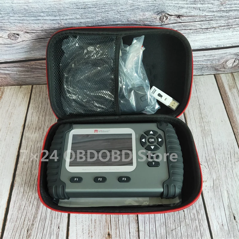 F Vident iAuto702Pro OBD2 автомобильный сканер ABS SRS DPF диагностический инструмент для сброса