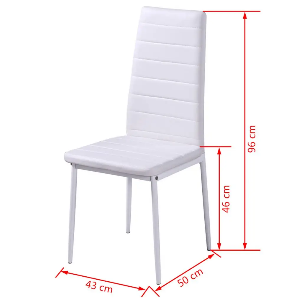 vidaXL Conjunto de mesa comedor 7 piezas blanco y negro | Мебель