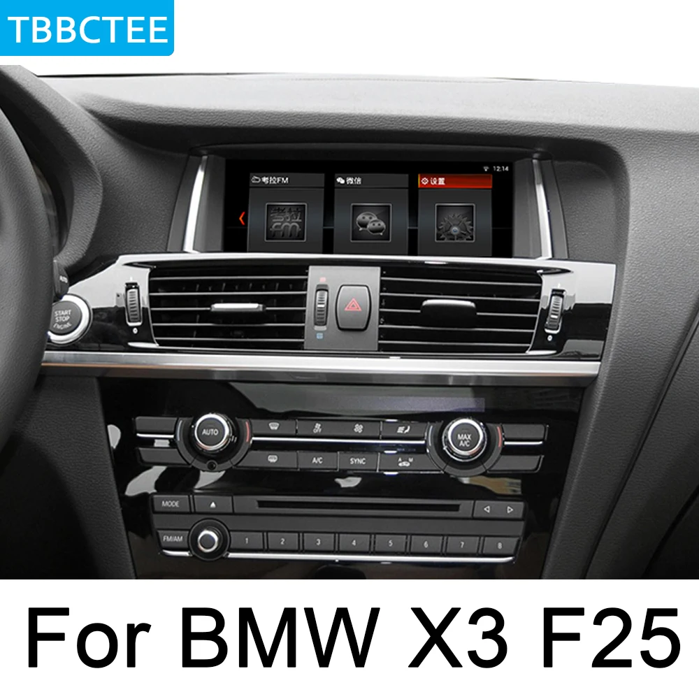 Автомобильный мультимедийный плеер для BMW X3 F25 2014-2017 NBT Android автоматическое радио