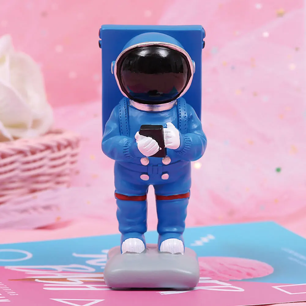 Креативный космический астронавт держатель для мобильного телефона из смолы