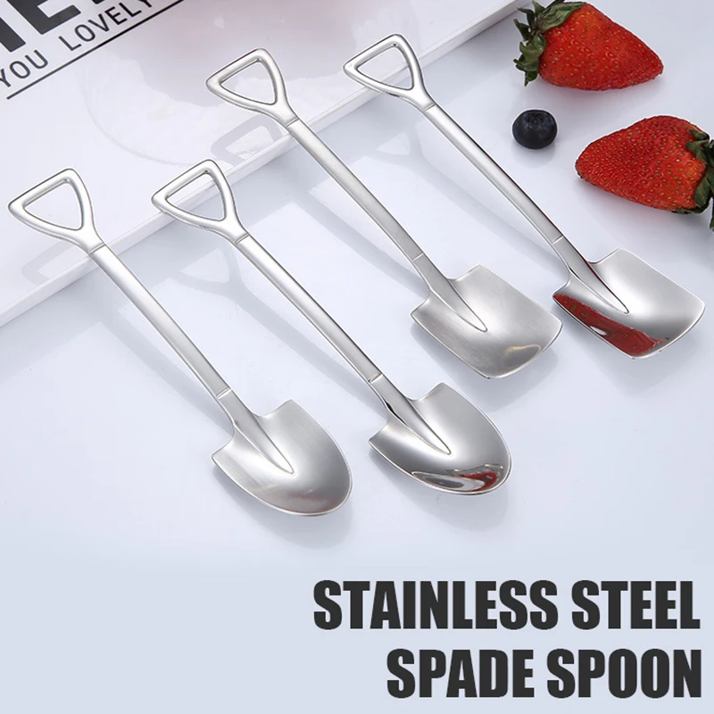 

2 шт., кофейные ложки из нержавеющей стали