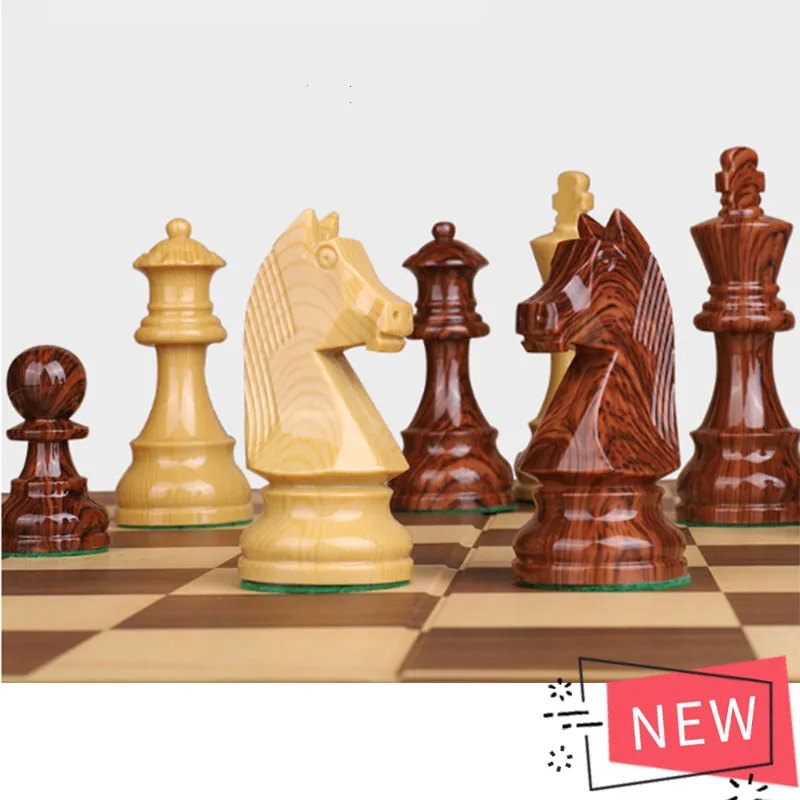 

Plastic Acrylic Heavy Chess Pieces International Chess Checkers Backgammon Indoor Entertainment Kids Puzzle Game Birthday Gift