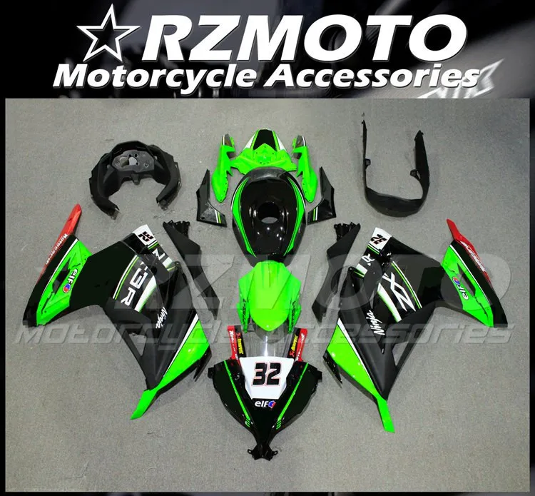 

Набор обтекателей для мотоцикла из АБС-пластика для Kawasaki Ninja 300 EX300 2013 2014 2015 2016 2017 2018 Cool 32