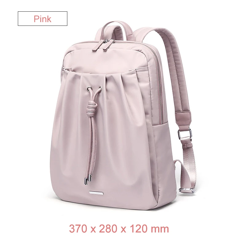 Pink Модный корейский стиль женский рюкзак для ноутбука сумка для ноутбука чехол для Macbook Air Pro 11 12 13 Xiaomi дорожная сумка для ноутбука школьная - Цвет: Pink
