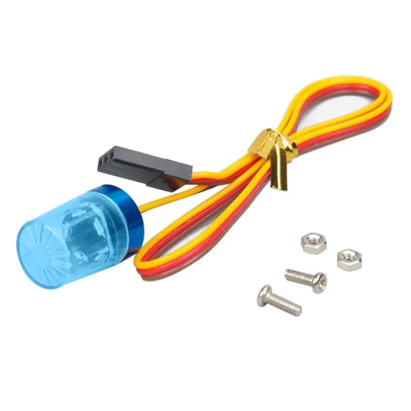 

LED Lamp Strobing-blasting Flashing Rotating Light for 1/10 RC Car Truck X5XE