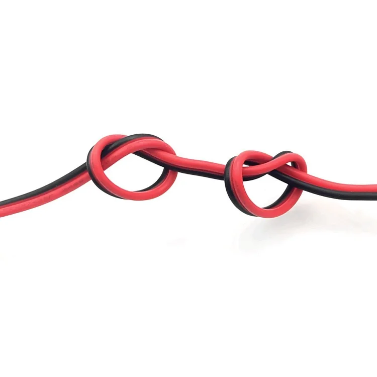 1 м 2 контактный Электрический медный провод 22AWG кабель для освещения лампы