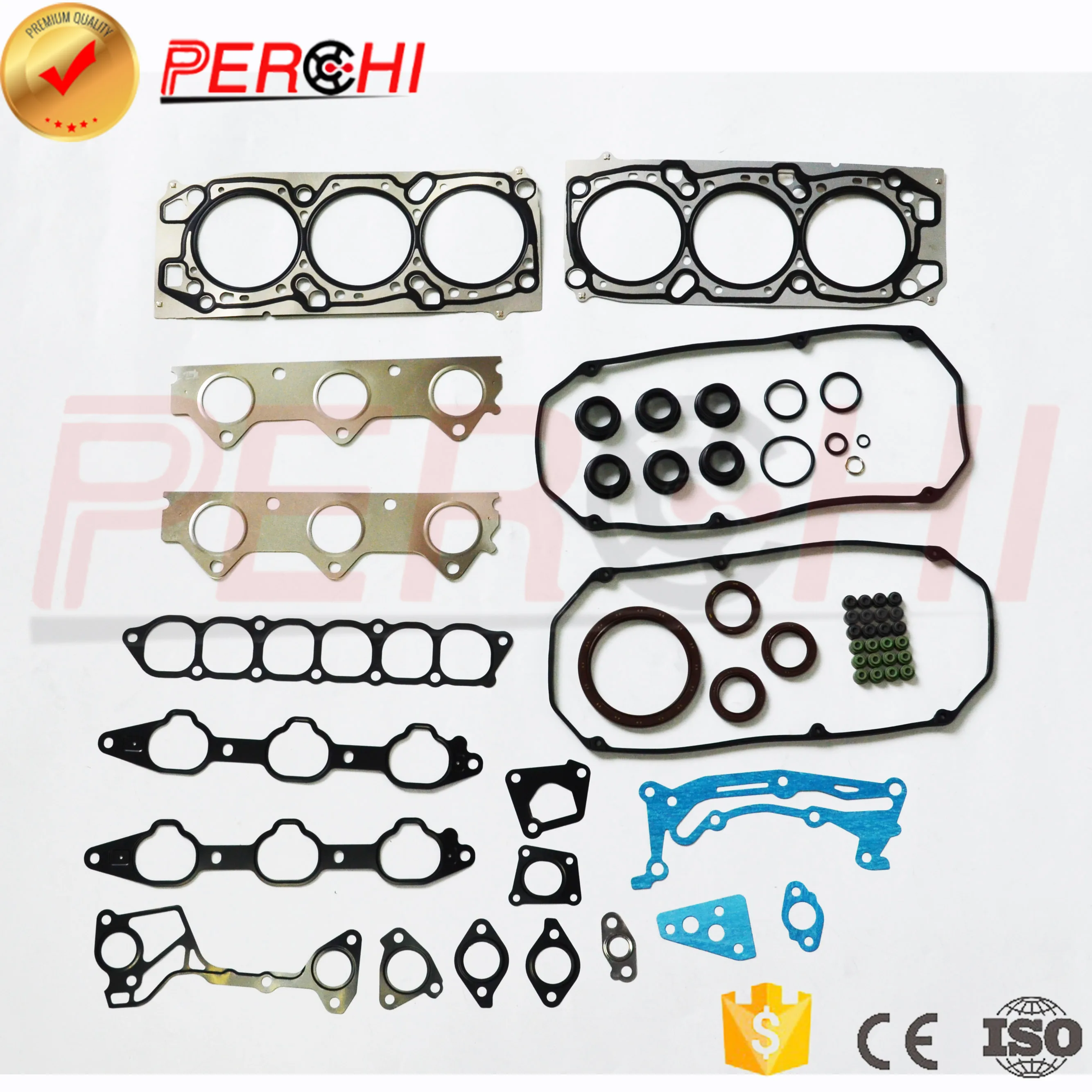 Комплект прокладок головки цилиндра для Mitsubishi 6G75/V77 ECLIPSE IV 2005 2012 PAJERO III 1999 2007 OEM
