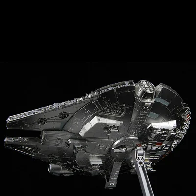 Модель сборного космического корабля MYBY модель 1/144 forMillennium Falcon металлический