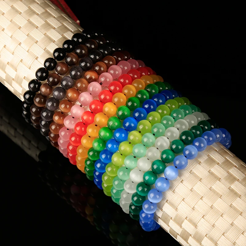 1 шт. красивый браслет с изображением кошачий глаз доступны различные цвета