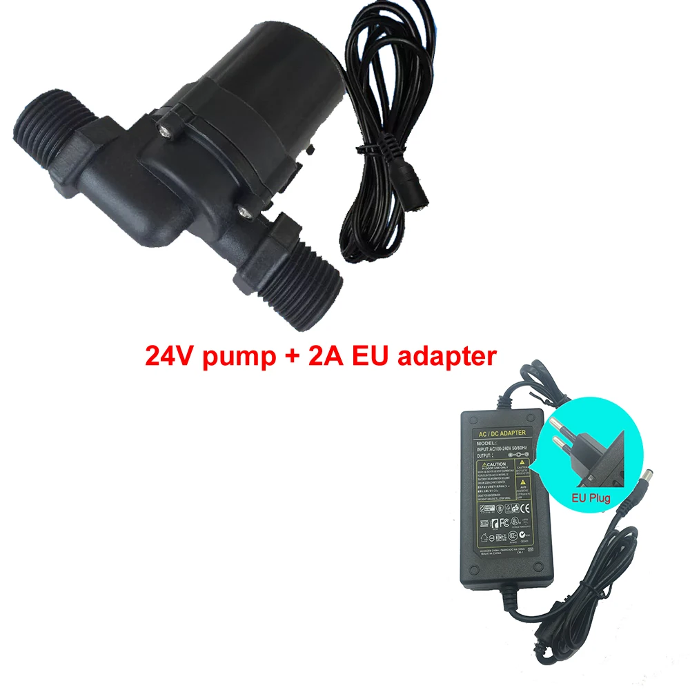 Оптовая продажа Бесщеточный Водяной насос постоянного тока 12 В 24 1/2 дюймов Whorl Max