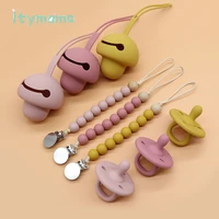 itymama new baby silicone pacifier bpa free nipple baby pacifier chain for baby pacifier storage pacifier case pacifier box