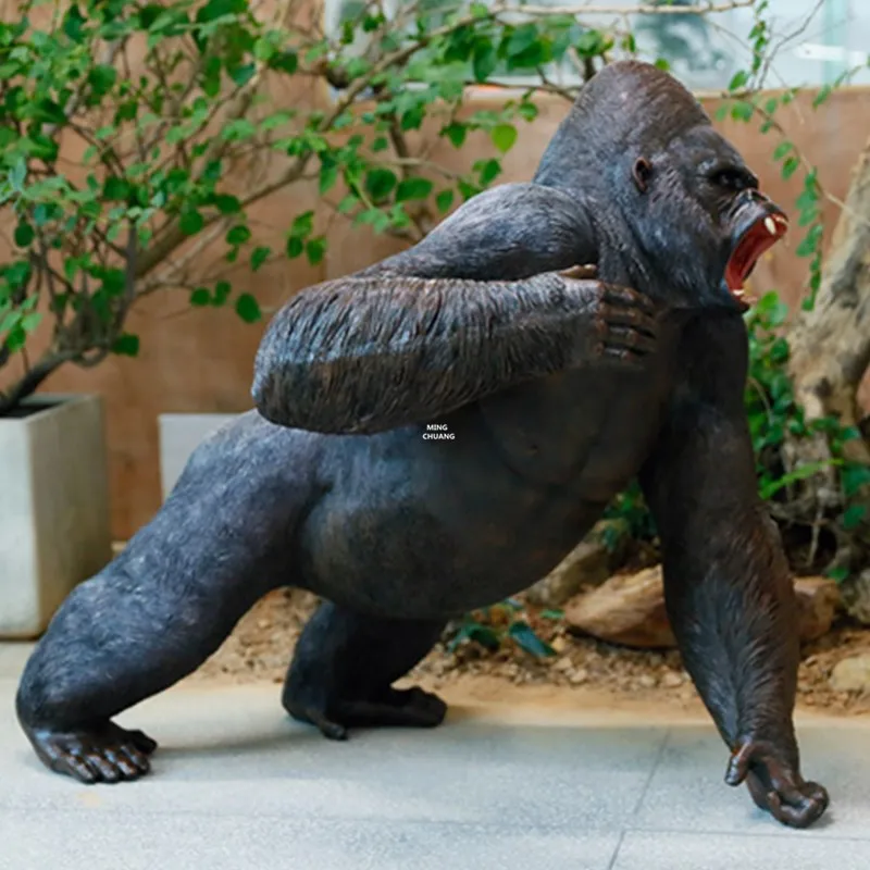 39 &quotимитационная статуя животного гориллы креативная особенность домашний