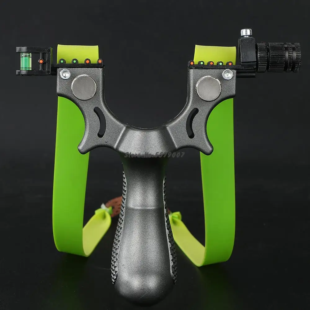 Мощный Рогатка c резиновой лентой охоты с 100 стальными шариками Профессиональный