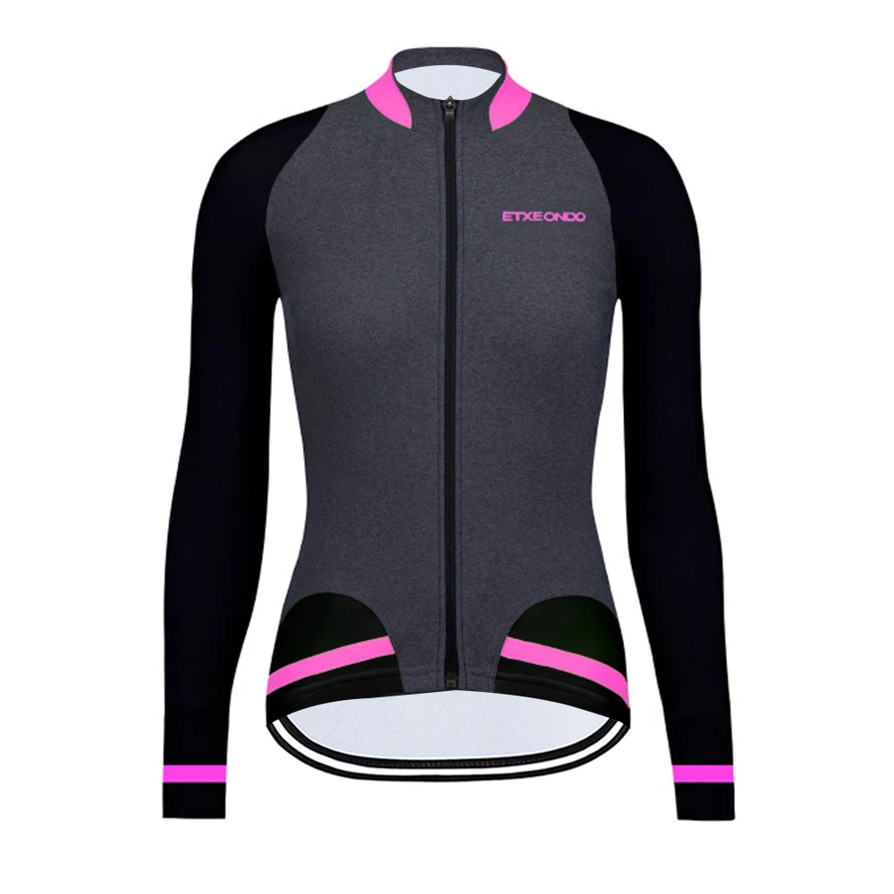 Женская велосипедная футболка Etxeondo с длинным рукавом для езды на велосипеде