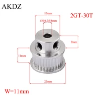 30 teeth gt2 timing pulley bore 5mm 6mm 6 35mm 8mm for belt used in linear 2gt pulley 30teeth 30t