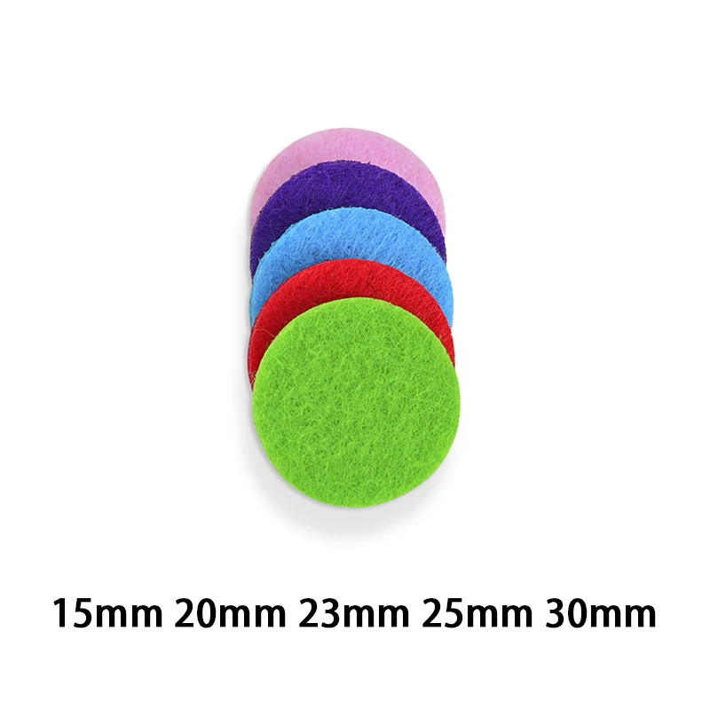 10 шт. Разноцветные толстые войлочные Сменные прокладки диффузор кулон парфюм