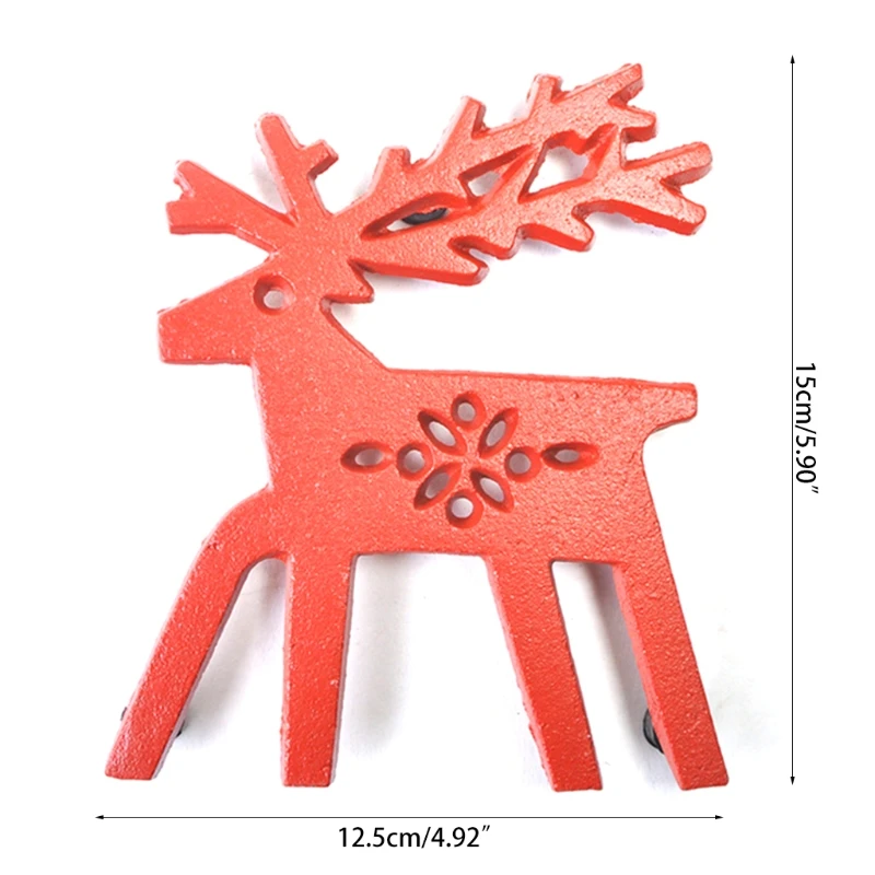 

Cast Iron Animal Trivet - Decorative Trivet For Kitchen Counter or Dining Table Vintage, Rustic, Artisan Design