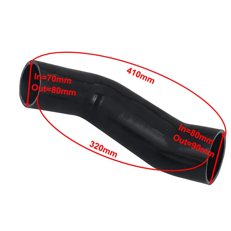 Впускной силиконовый шланг турбо колено глушитель удалить для VW Golf MK7 GTI R Audi 2015 + V8