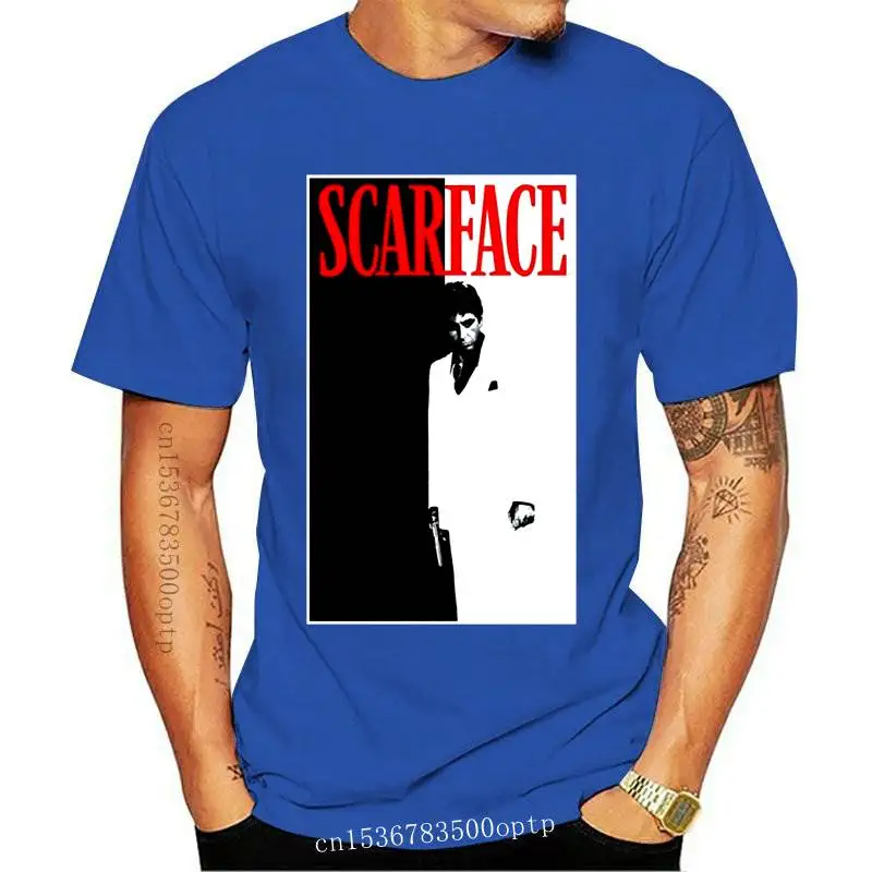 

New Scarface 'Movie Poster' T-Shirt Oversized Tops Tee Shirt
