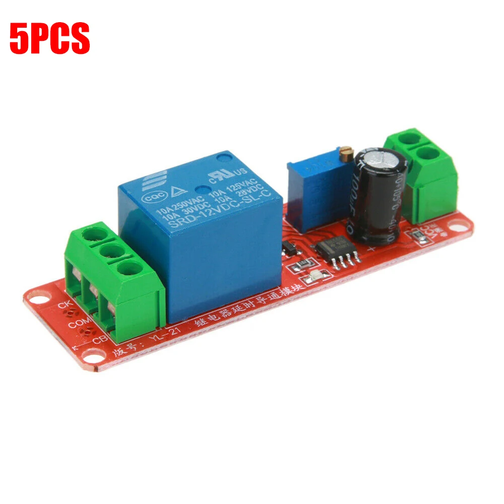 12В постоянного тока модуль реле задержки щит NE555 таймер переключатель