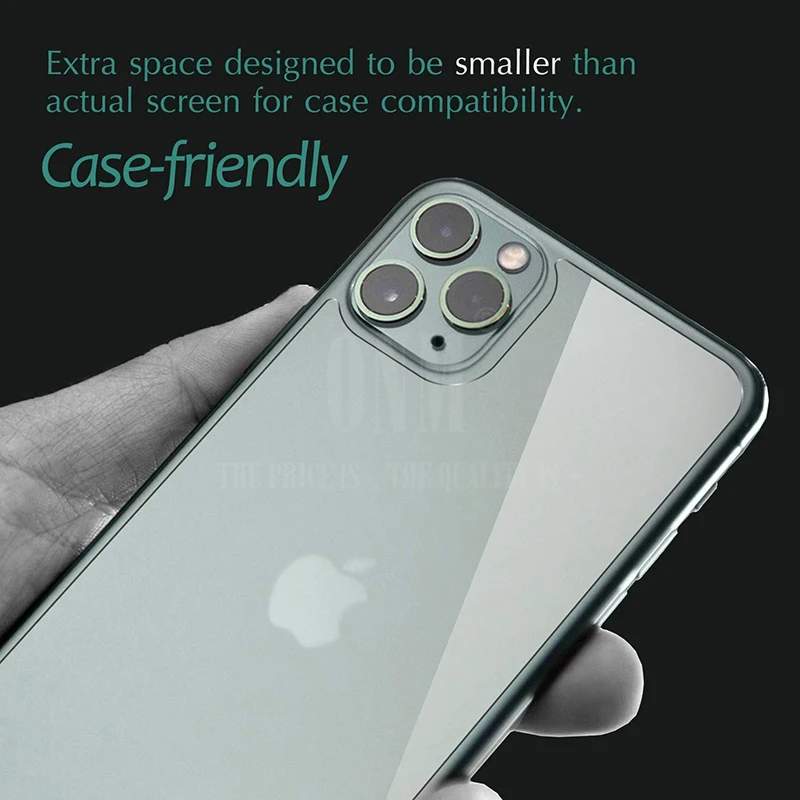 2 шт., защита для задней панели экрана для iPhone 11/Pro, задняя, закаленное стекло, Haptic Touch, закаленное стекло, пленка для iPhone 11 Pro Max