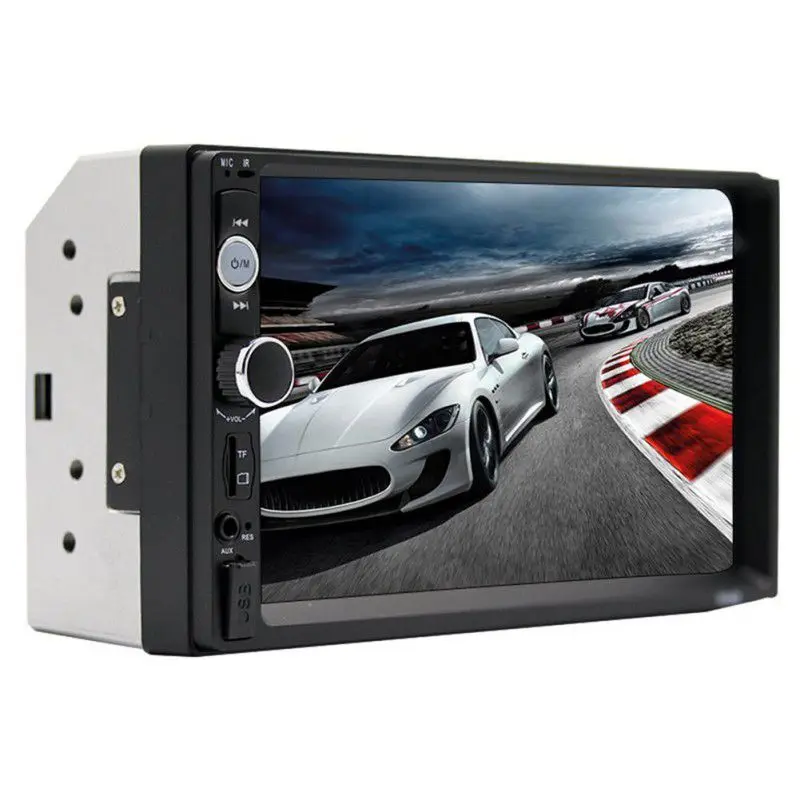 Автомагнитола 7010B 2 din 7 дюймов HD MP5 сенсорный экран цифровой дисплей Bluetooth USB FM |