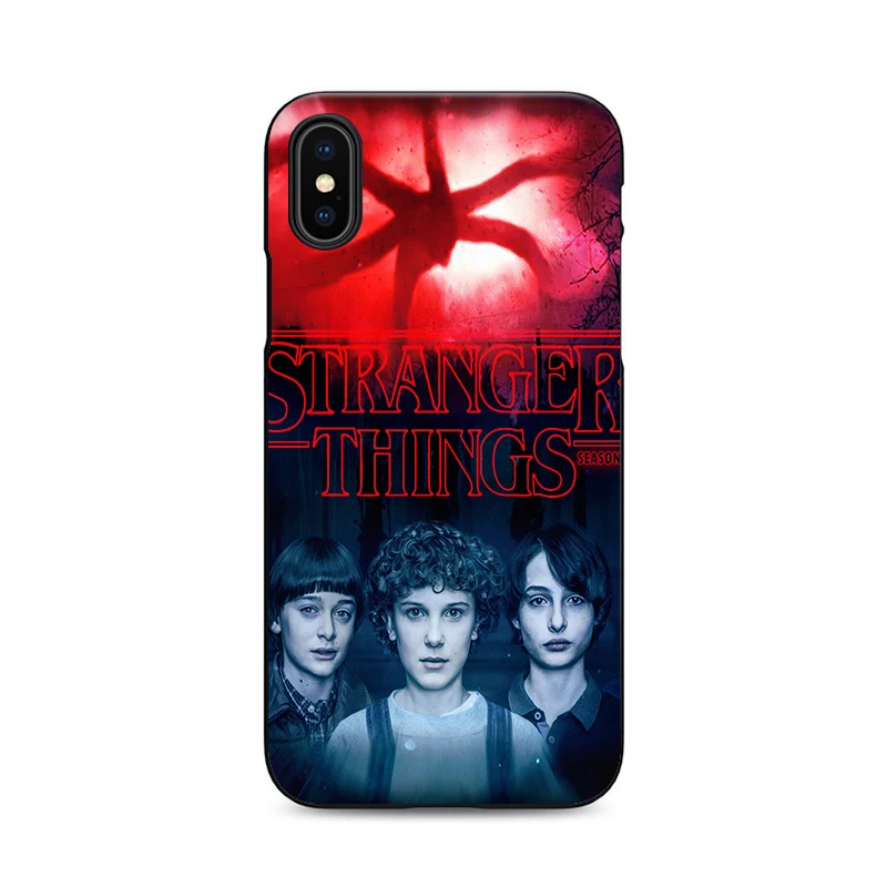 Необычные вещи Сезон 3 чехол для телефона для iPhone X XR XS MAX 6 7 8 plus 5 5S 6s se для Apple мягкий силиконовый черный чехол