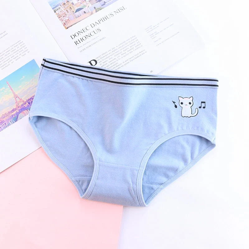 Cartoon Animals Panties Women Underwear New Fashion Cotton Gril Briefs Lovely Underwear Shorts Underpant Girls Cute Panty