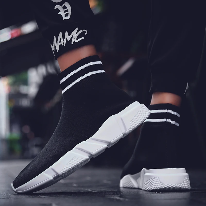 Новые носки прогулочная обувь высокие мужские и женские повседневные туфли