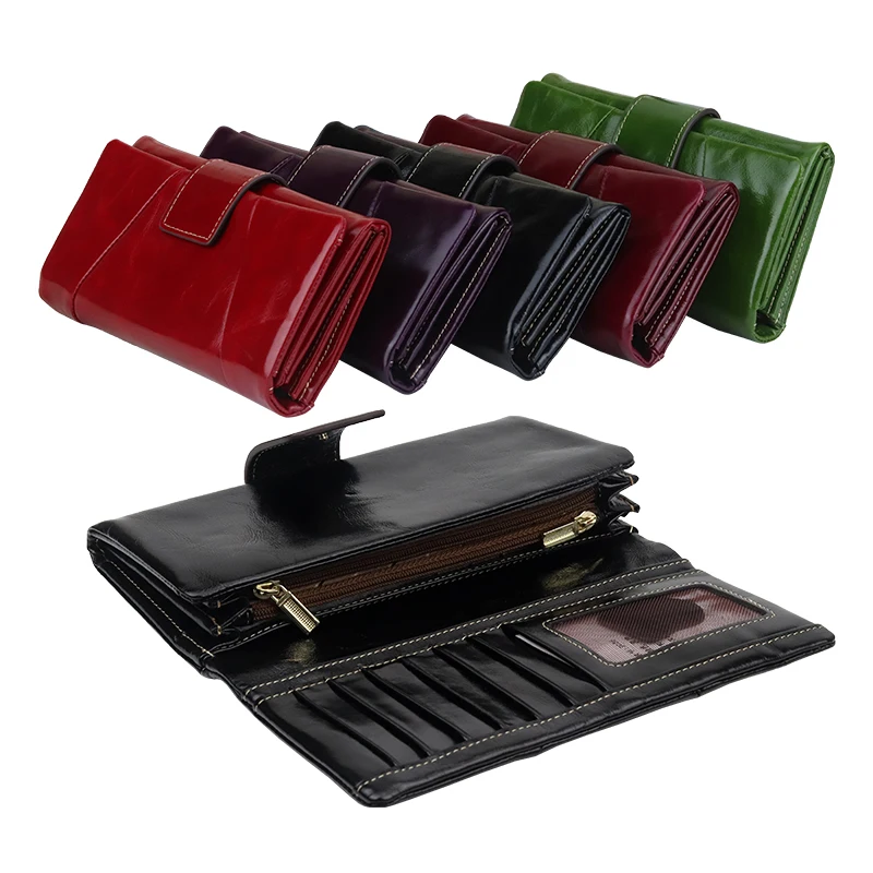 Женский Длинный кошелек роскошные брендовые дизайнерские кошельки из