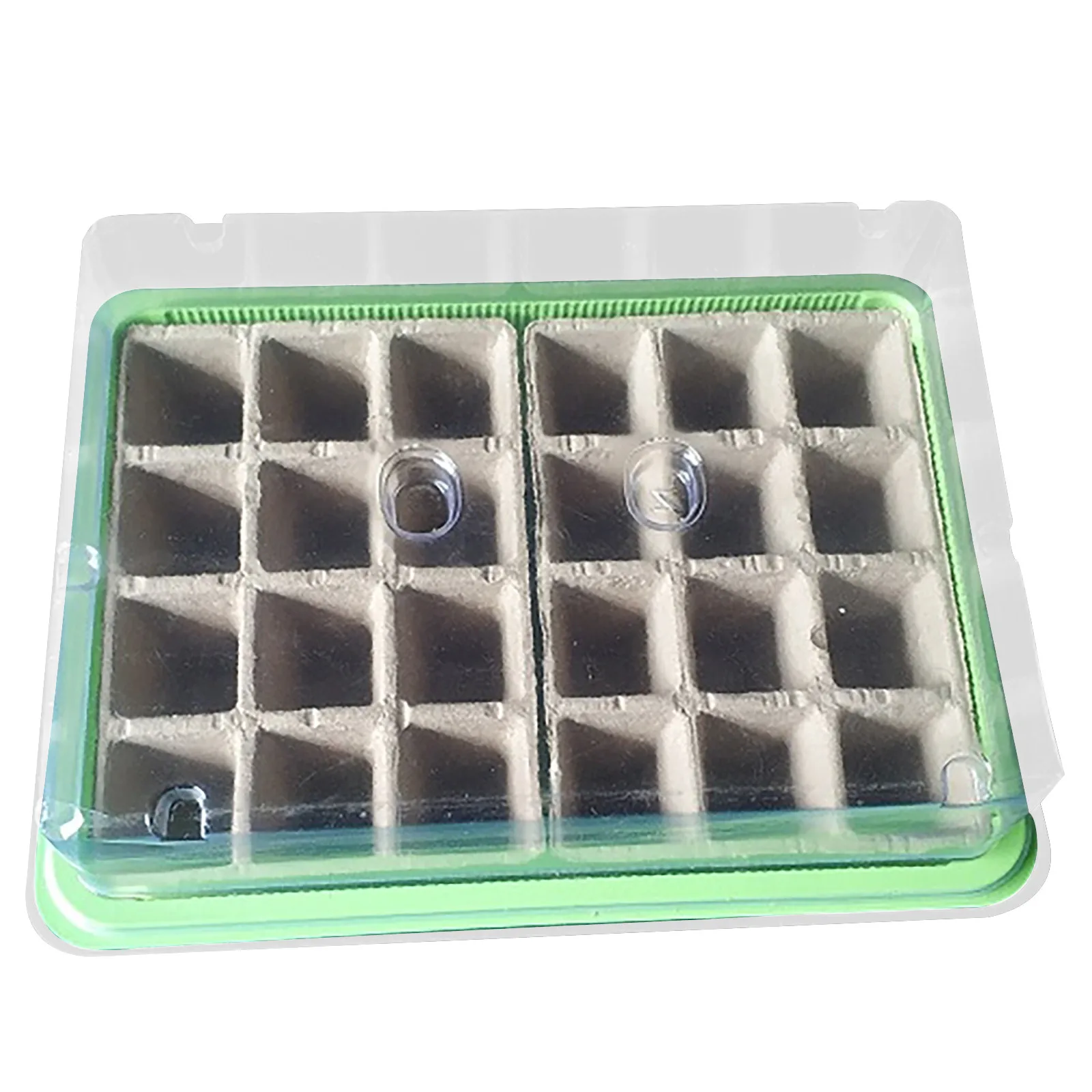 24 Cells Garden Nursery Pot Breathable Mini Gardening Lids Plastic Germination Box Durable Plant Seeds Семена Растений | Дом и