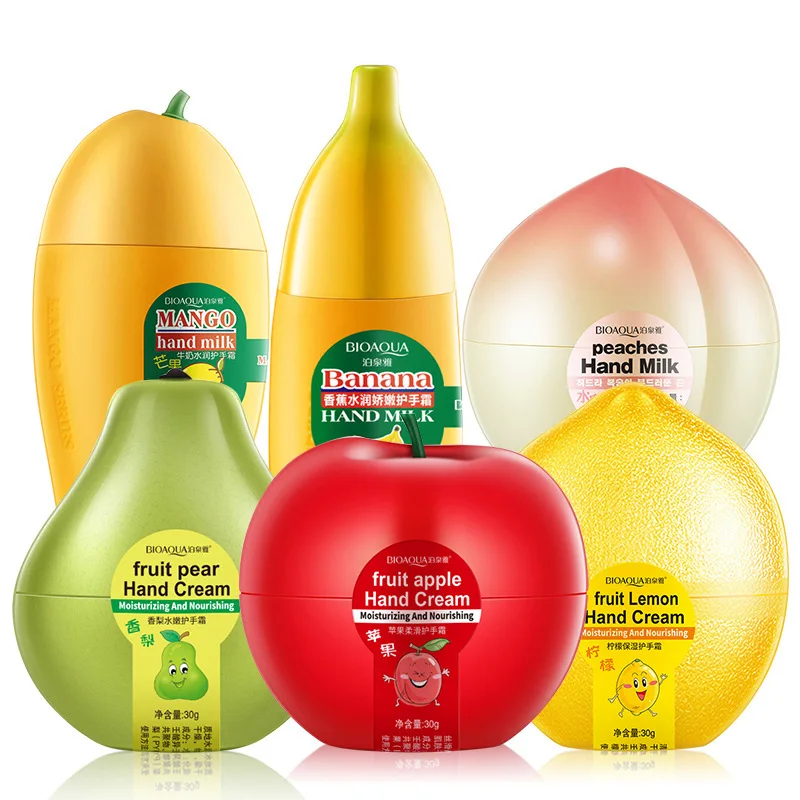 Мазь для рук Bioaqua крем ухода за кожей Антивозрастная персиковая лимон груша манго