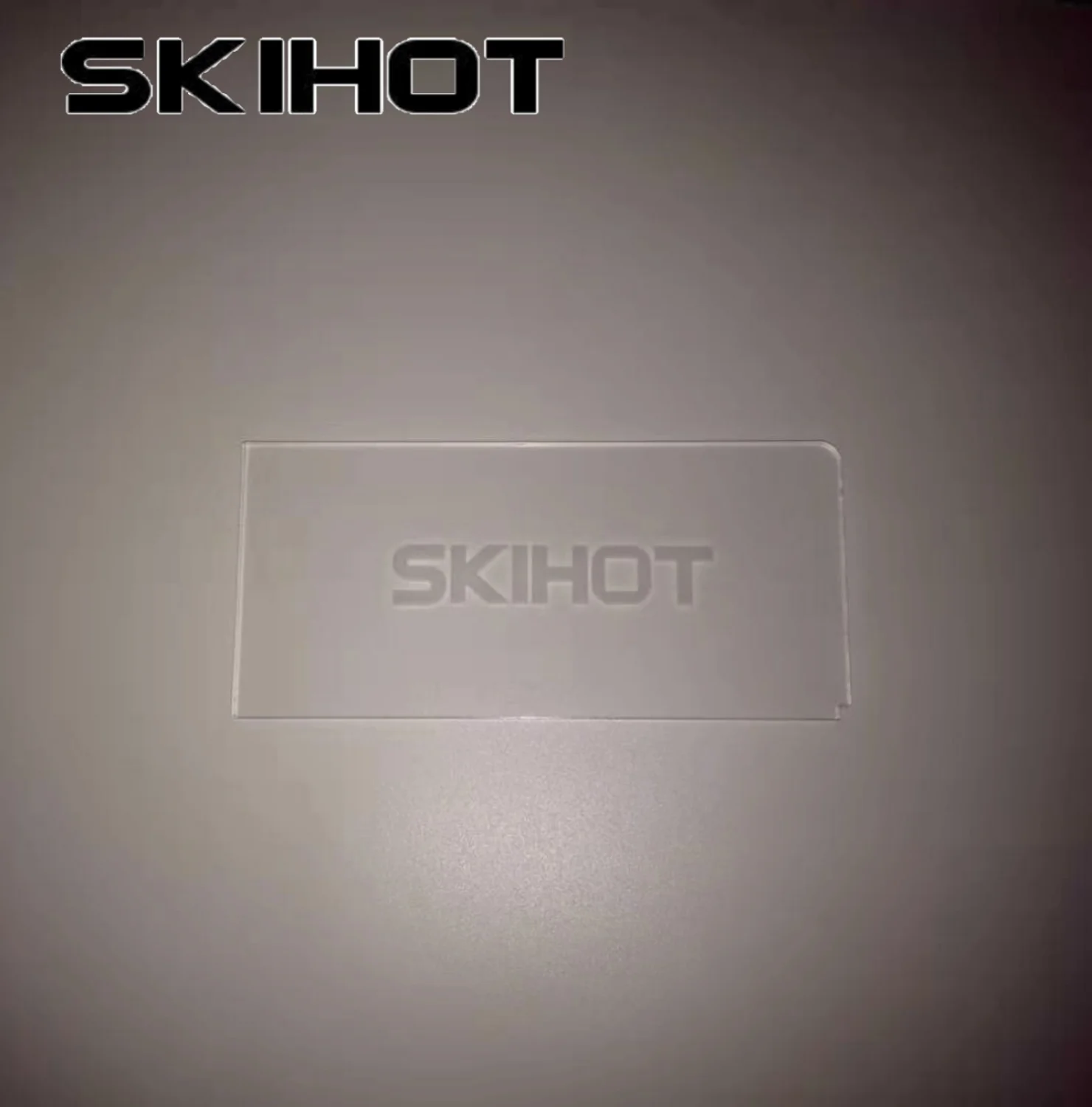 SKIHOT двойная пластина парафин скребок/сноуборд восковой инструмент/сноуборд стеклоочиститель/пластиковый стеклоочиститель/4 мм