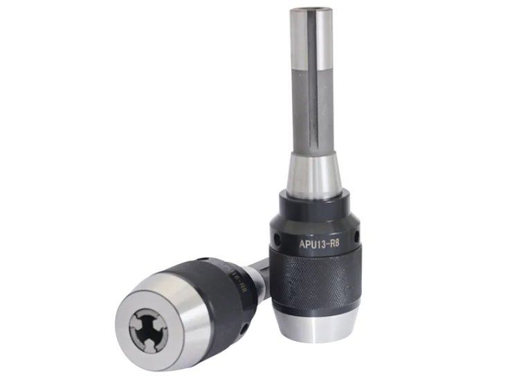 

APU13 APU16 integrated self-tightening drill chuck holder R8 C20 C25 C32 Morse type MT2 MT3 MT4 drill keyless holder