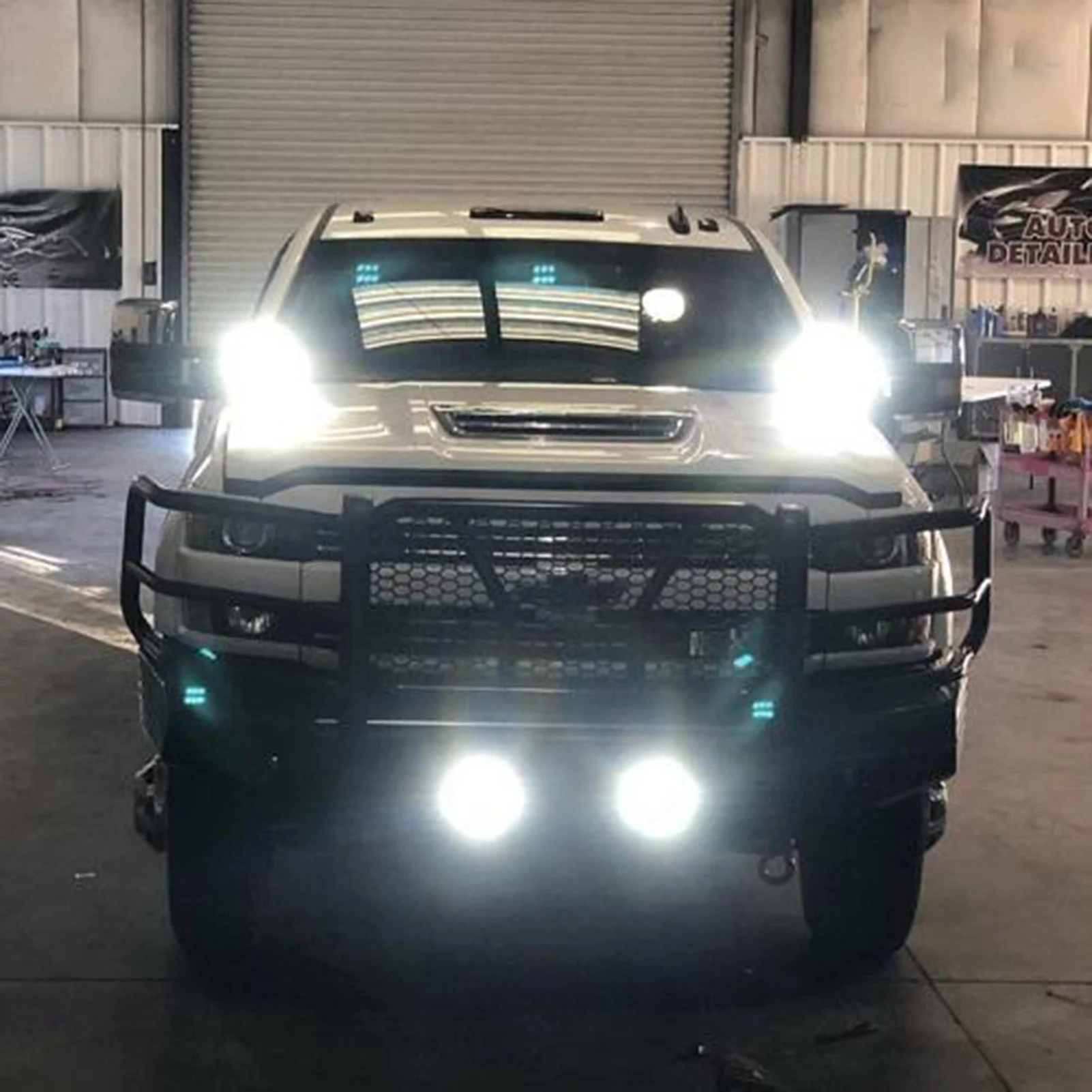 

3.75" Dual Side Shooter Dual Color Strobe LED Pods for Truck ATV Boat Car TN99