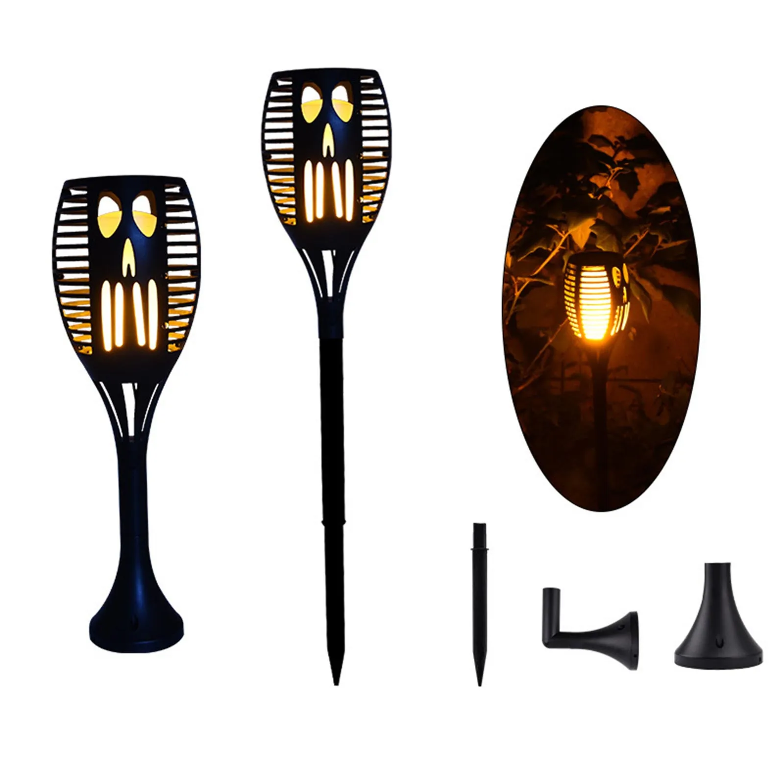 Фонарик на солнечной батарее водонепроницаемый мерцающий Забавный светильник